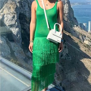 Layered Tassel Dress